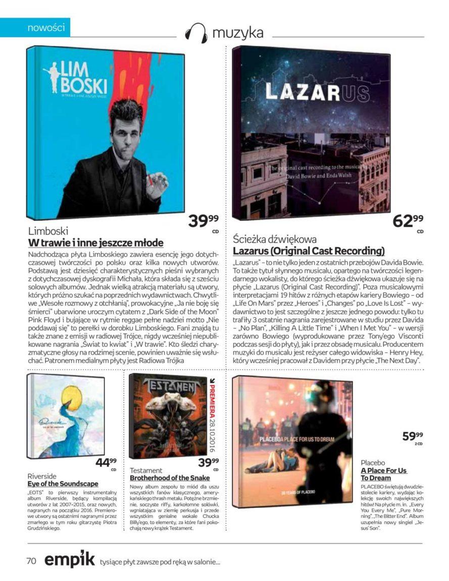 Gazetka promocyjna empik str. 70