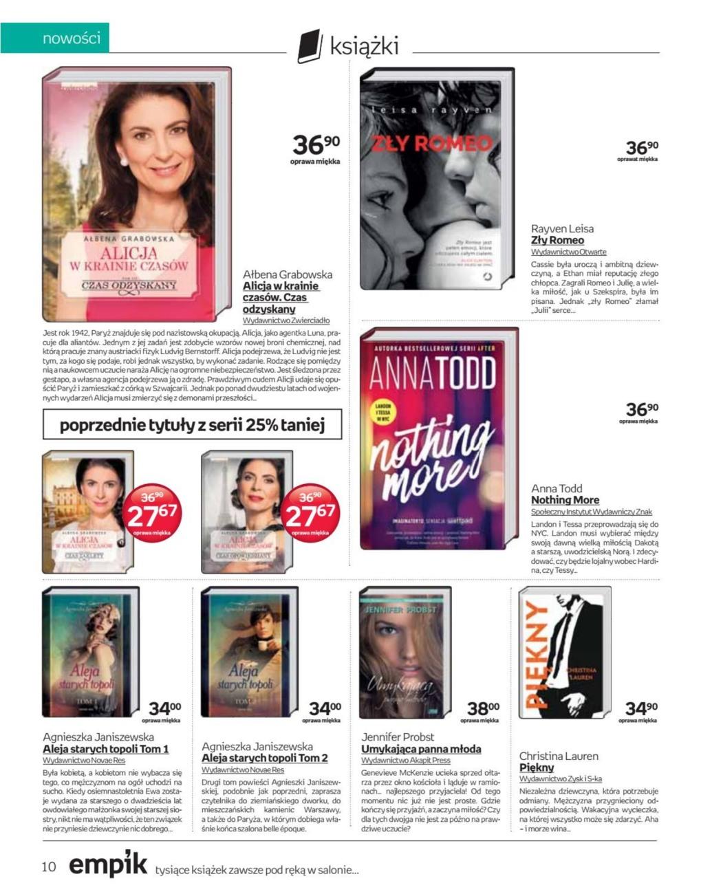 Gazetka promocyjna empik str. 10