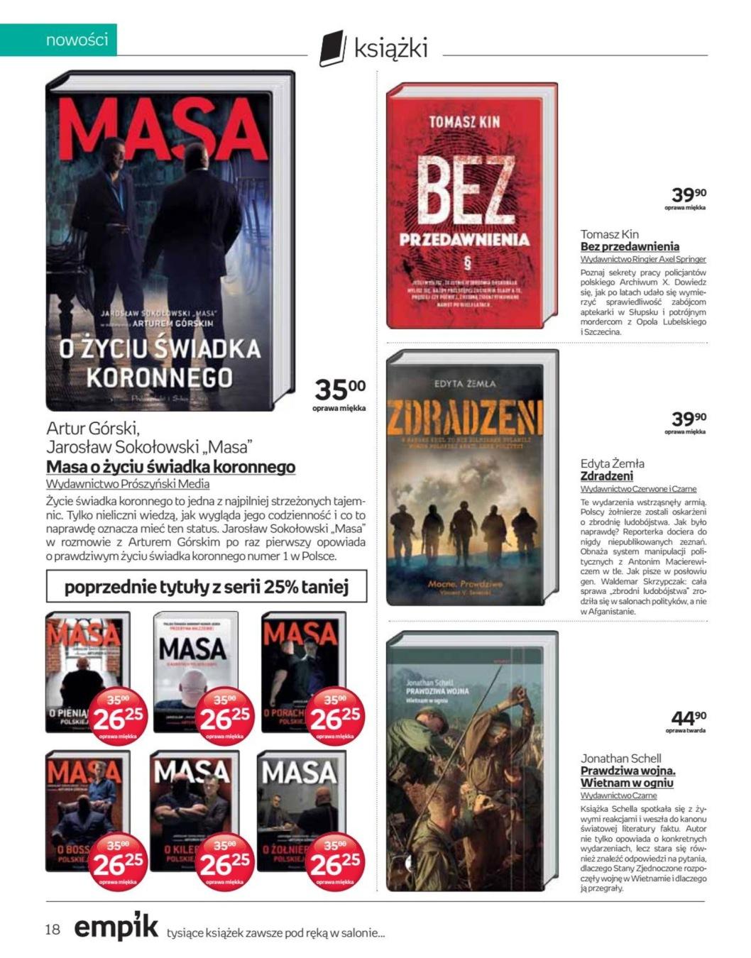 Gazetka promocyjna empik str. 18
