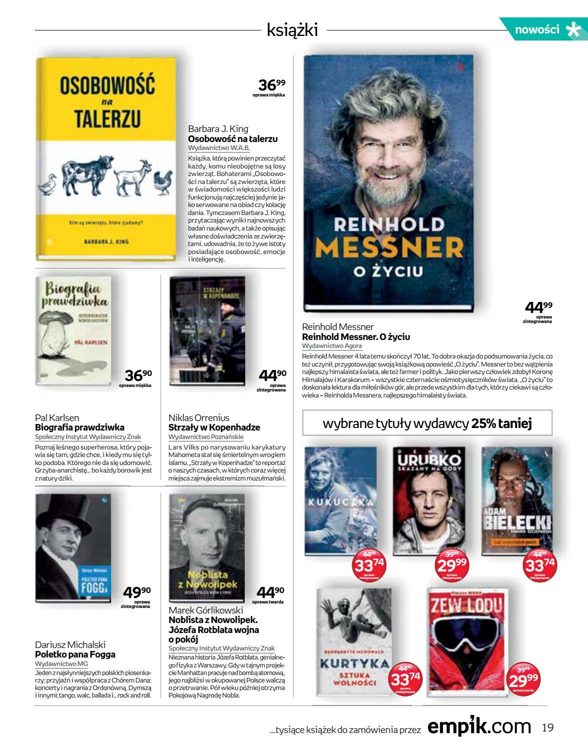 Gazetka promocyjna empik str. 19