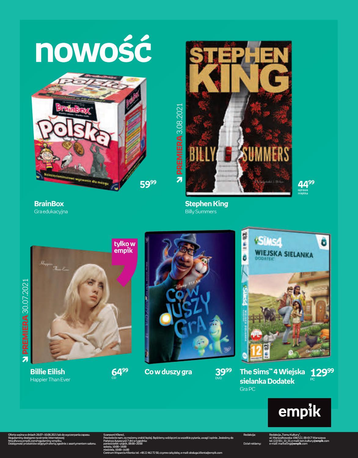 Gazetka promocyjna empik str. 64