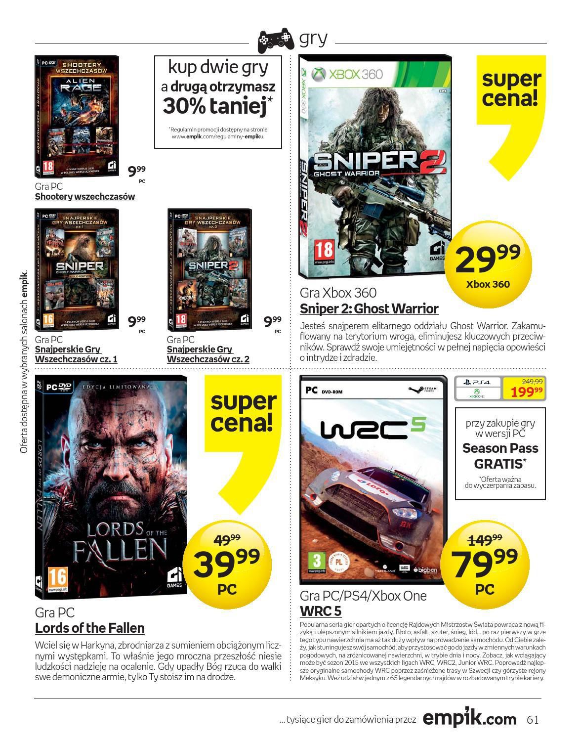 Gazetka promocyjna empik str. 61