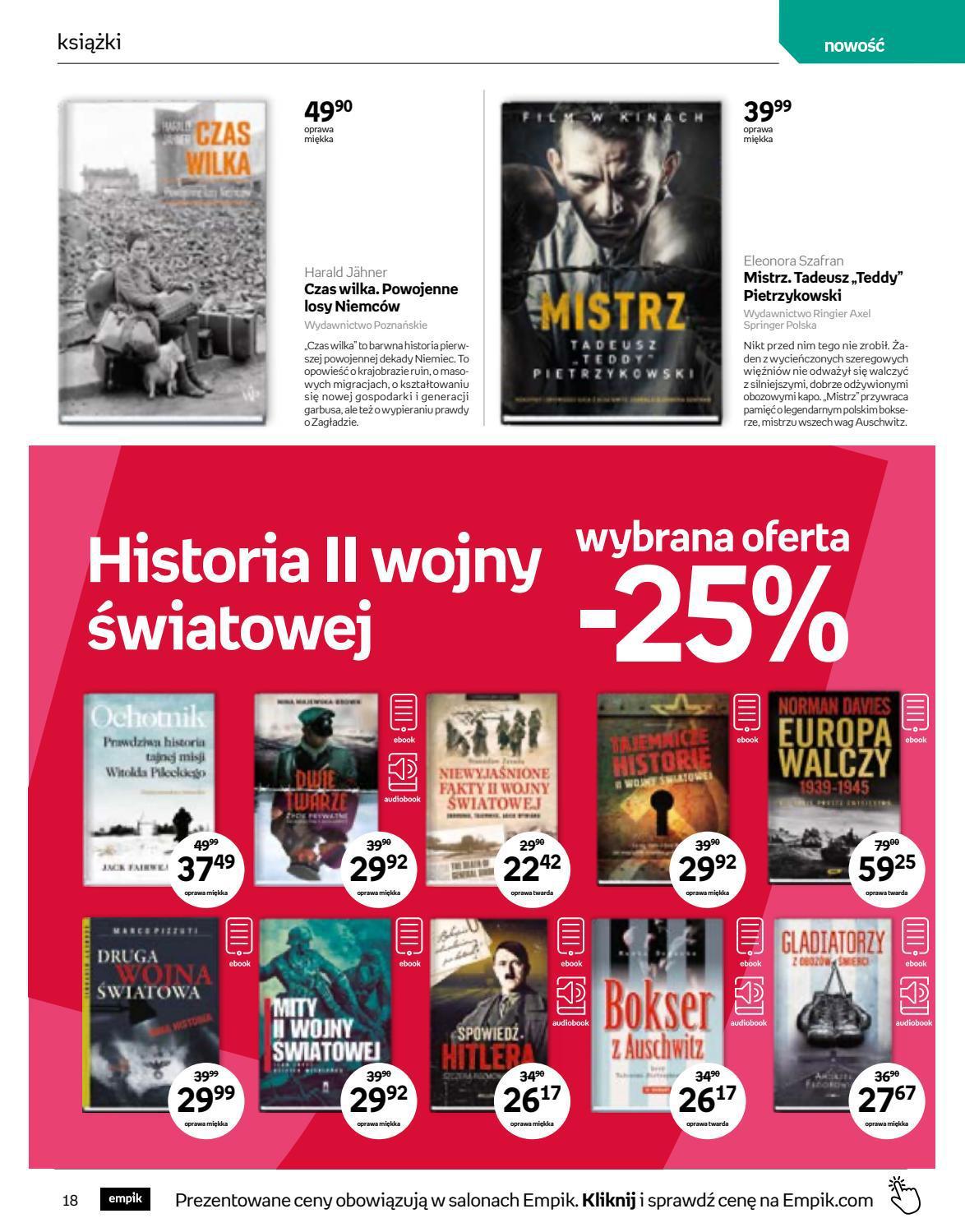 Gazetka promocyjna empik str. 18