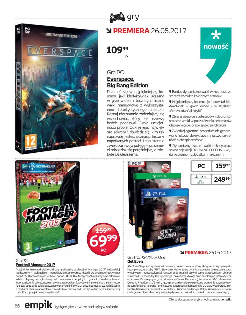 Gazetka promocyjna empik str. 66