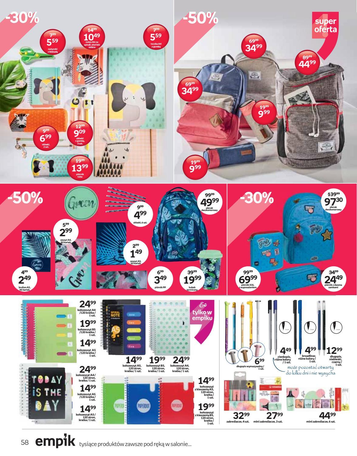 Gazetka promocyjna empik str. 58