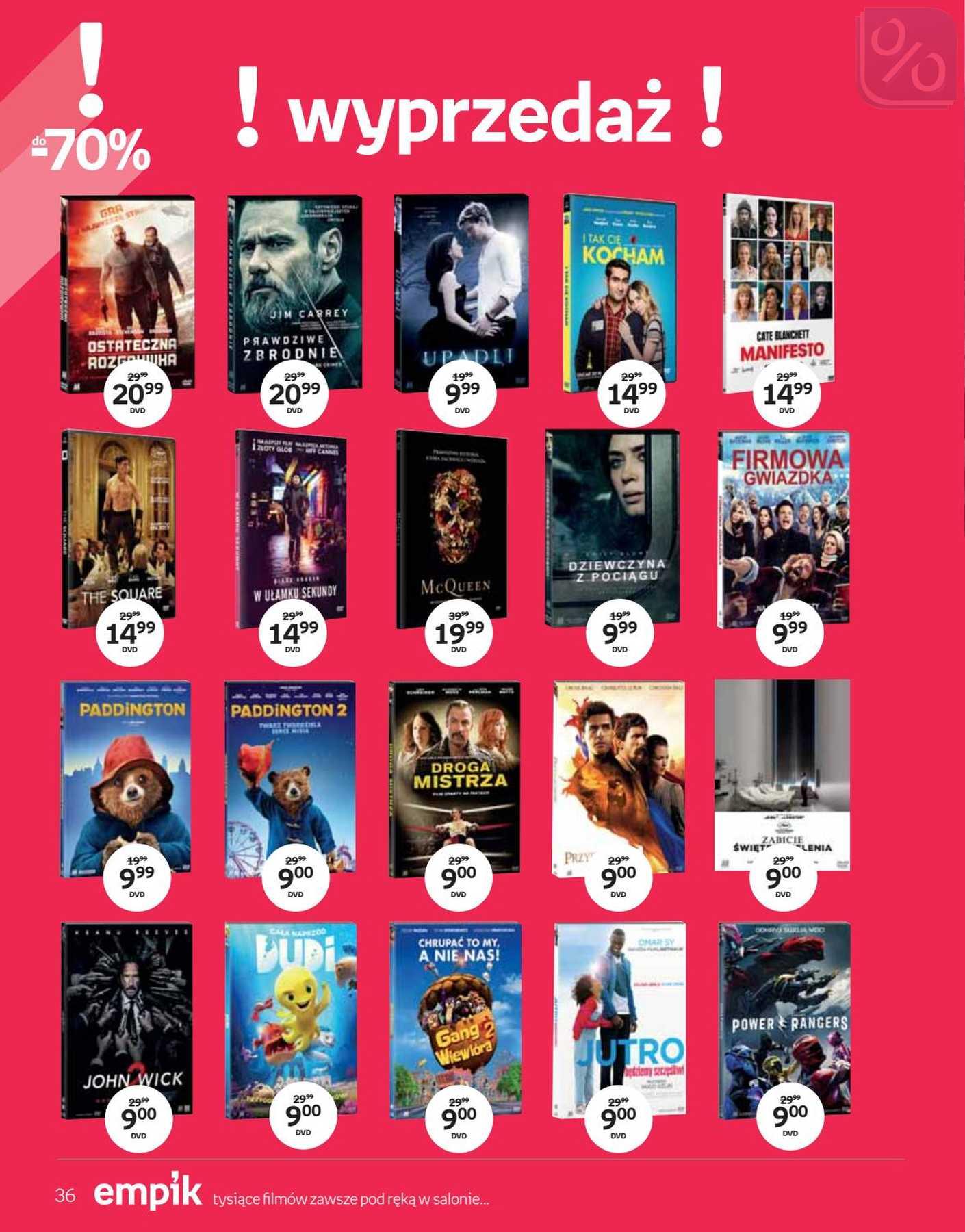 Gazetka promocyjna empik str. 36