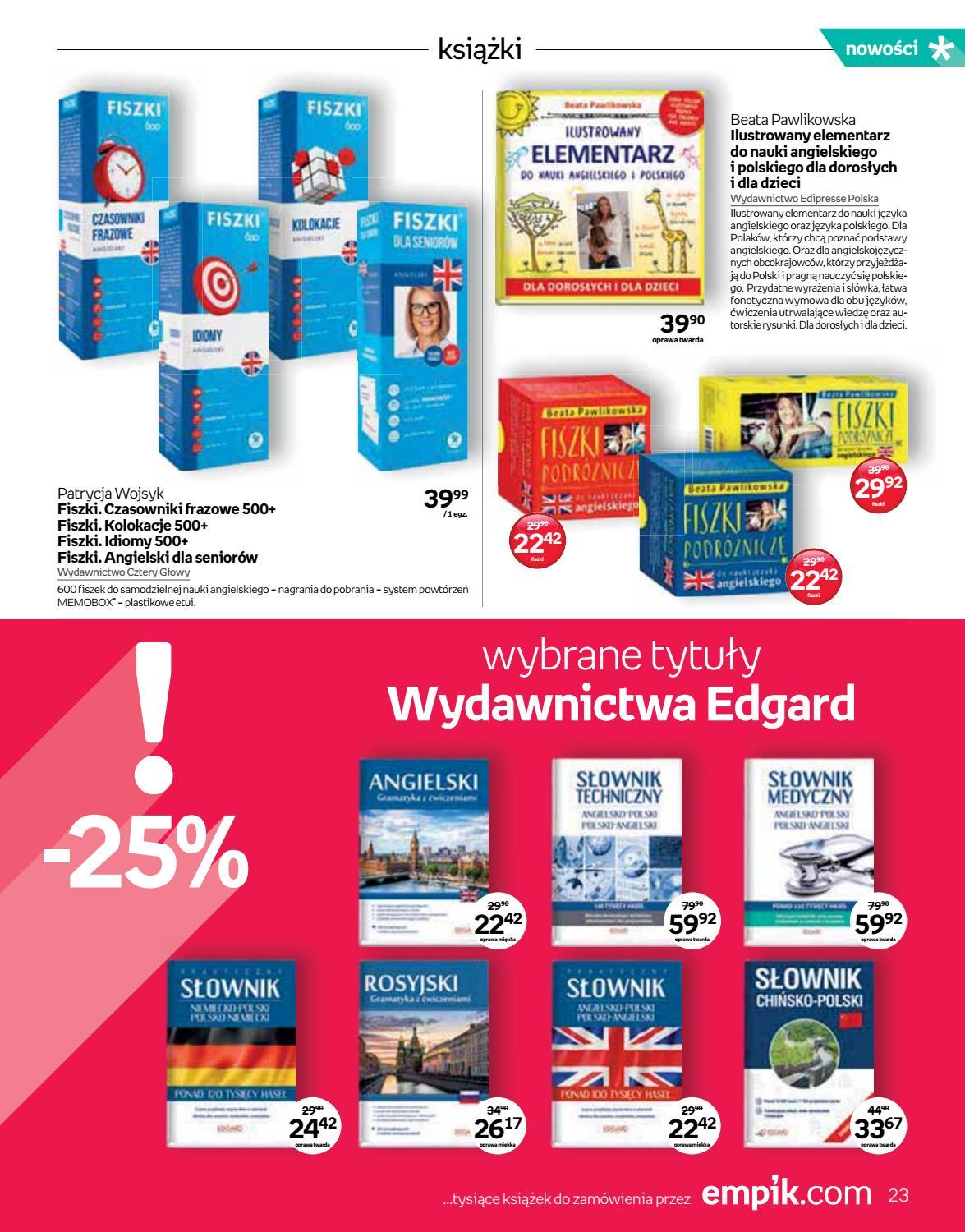 Gazetka promocyjna empik str. 23