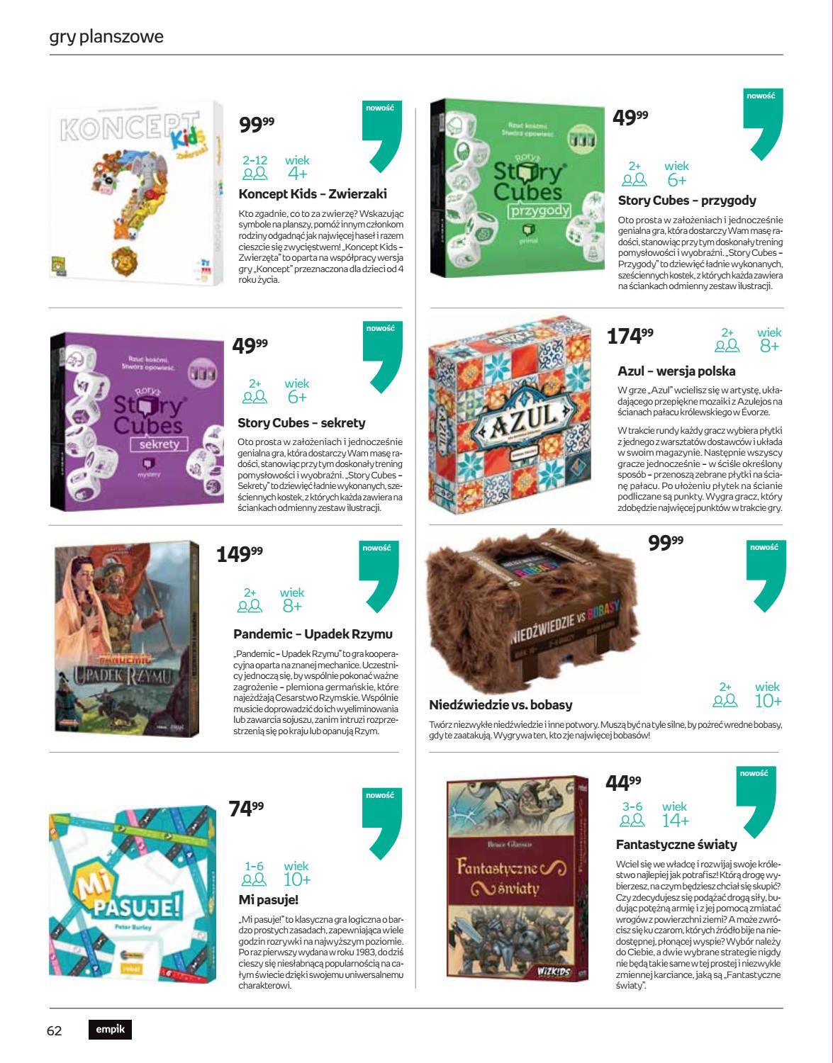 Gazetka promocyjna empik str. 62
