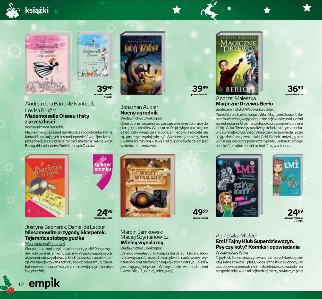Gazetka promocyjna empik str. 12