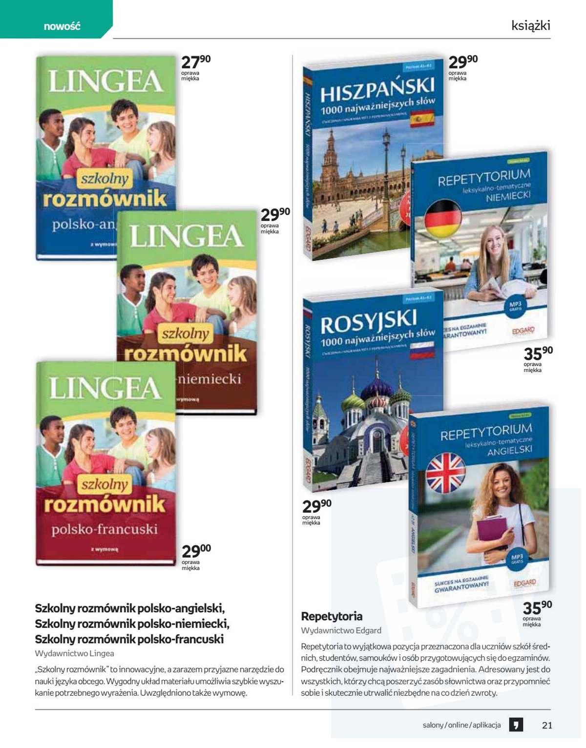 Gazetka promocyjna empik str. 21