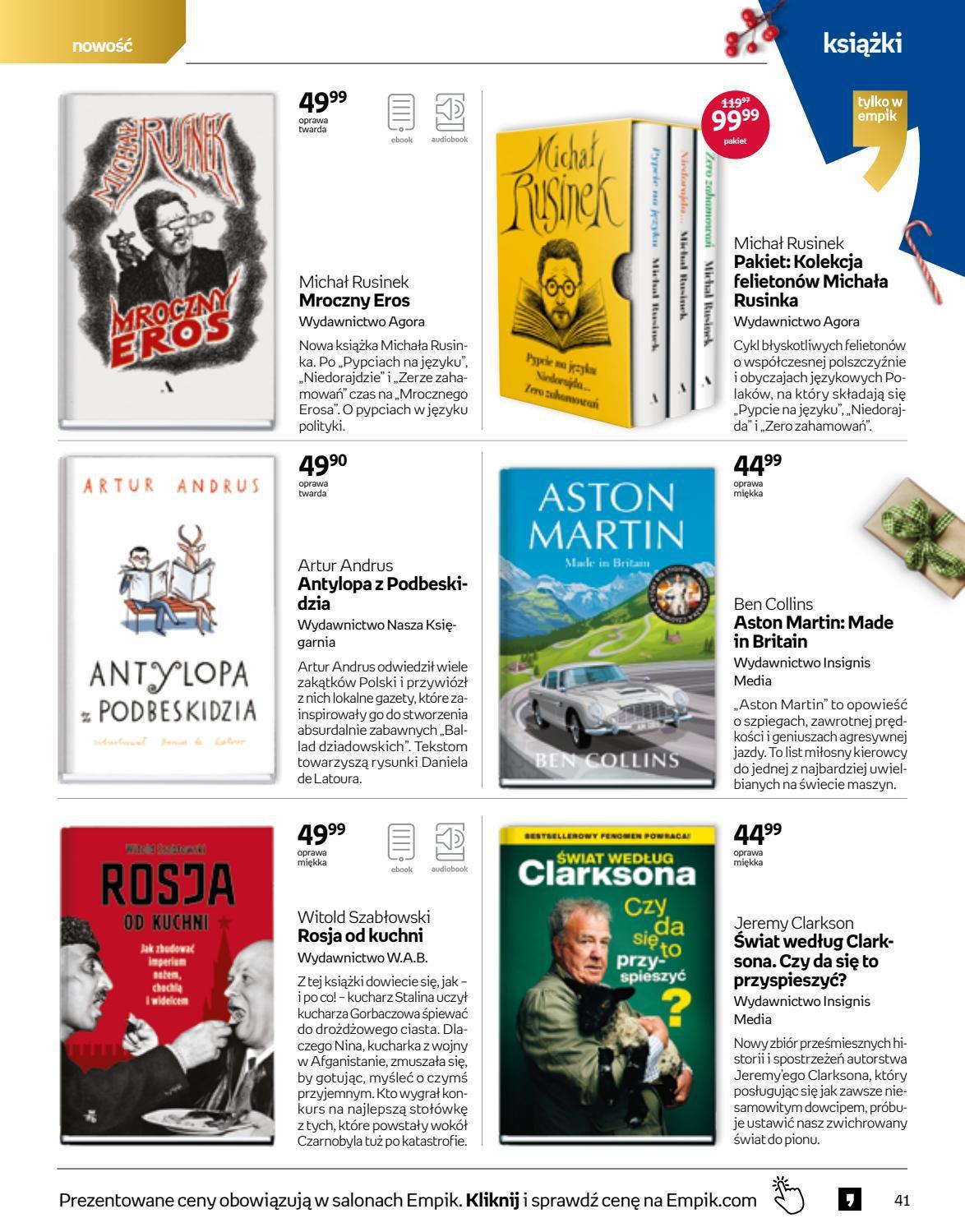 Gazetka promocyjna empik str. 41