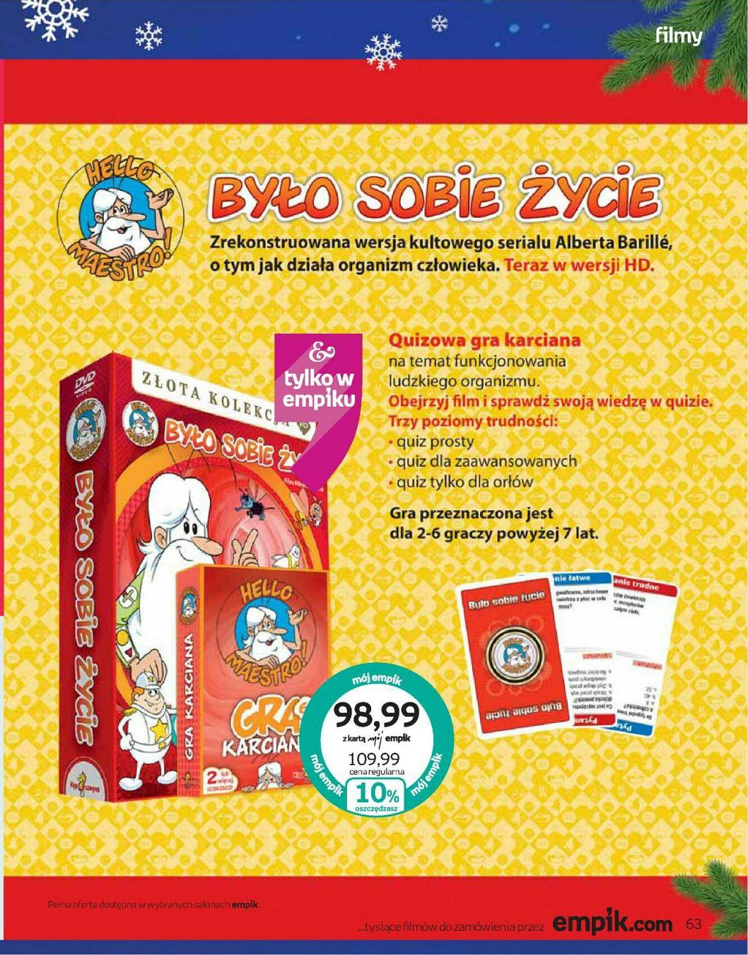 Gazetka promocyjna empik str. 63