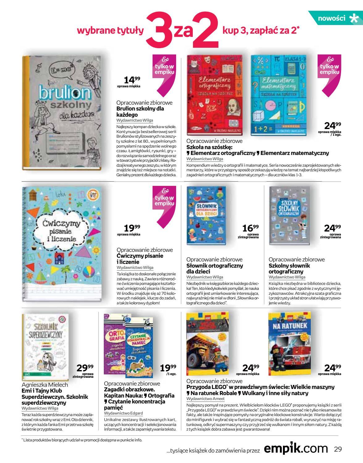 Gazetka promocyjna empik str. 29