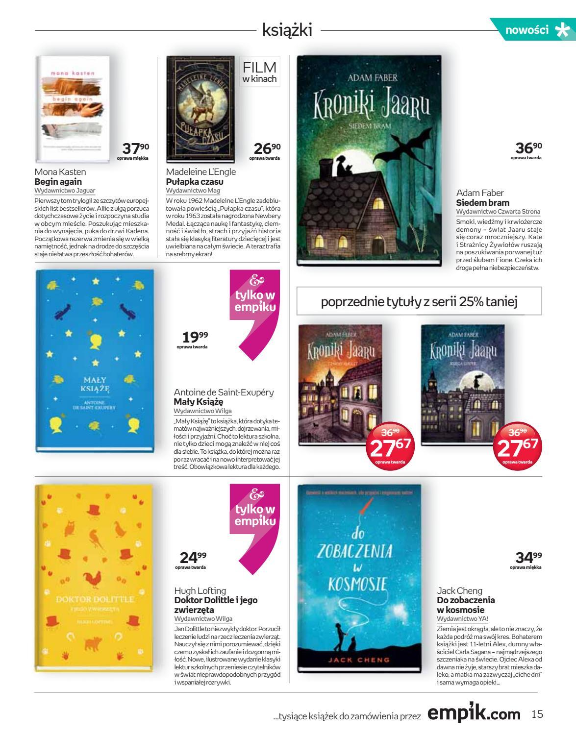Gazetka promocyjna empik str. 15