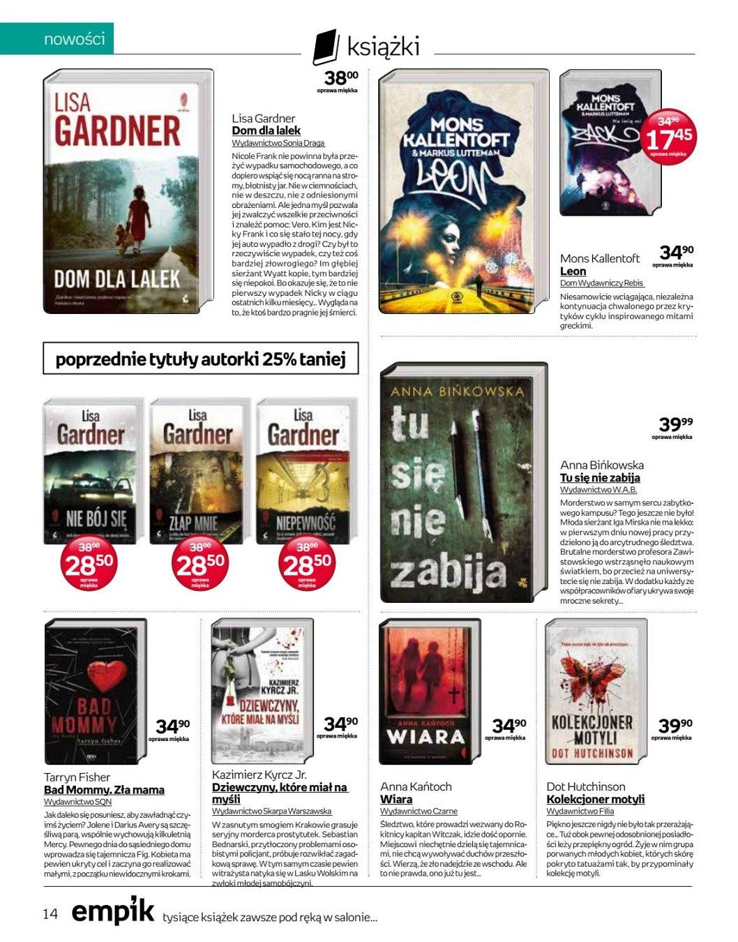 Gazetka promocyjna empik str. 14