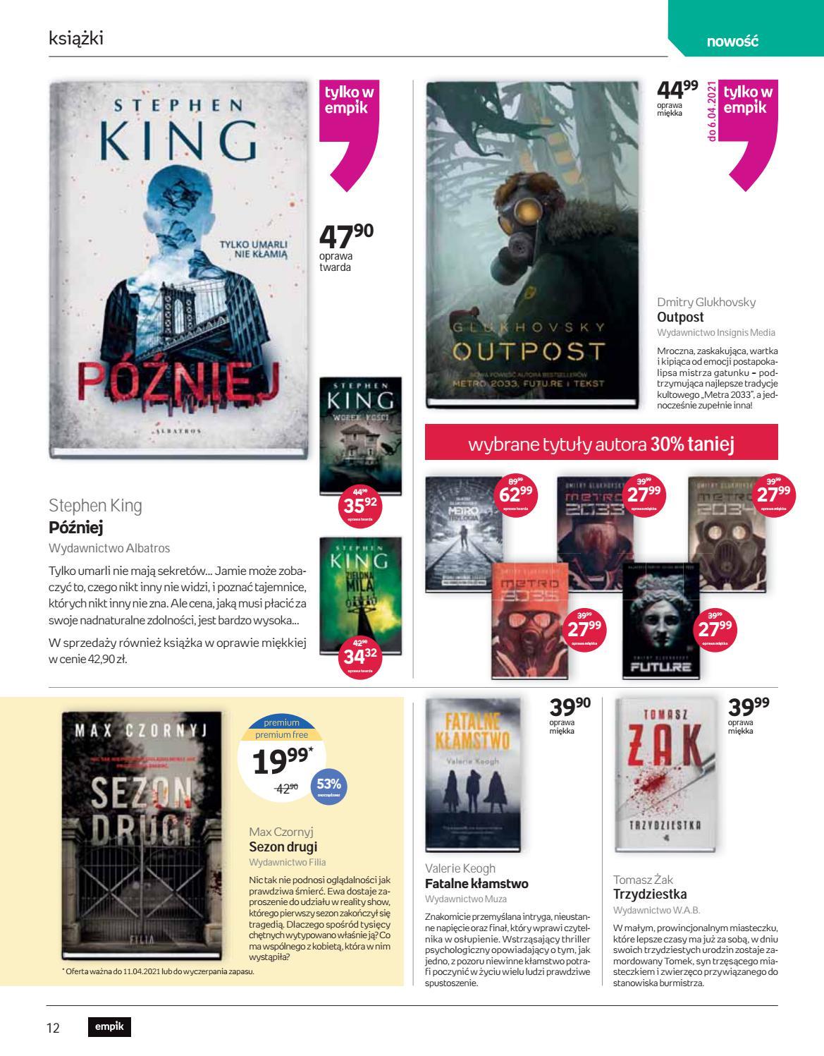 Gazetka promocyjna empik str. 12