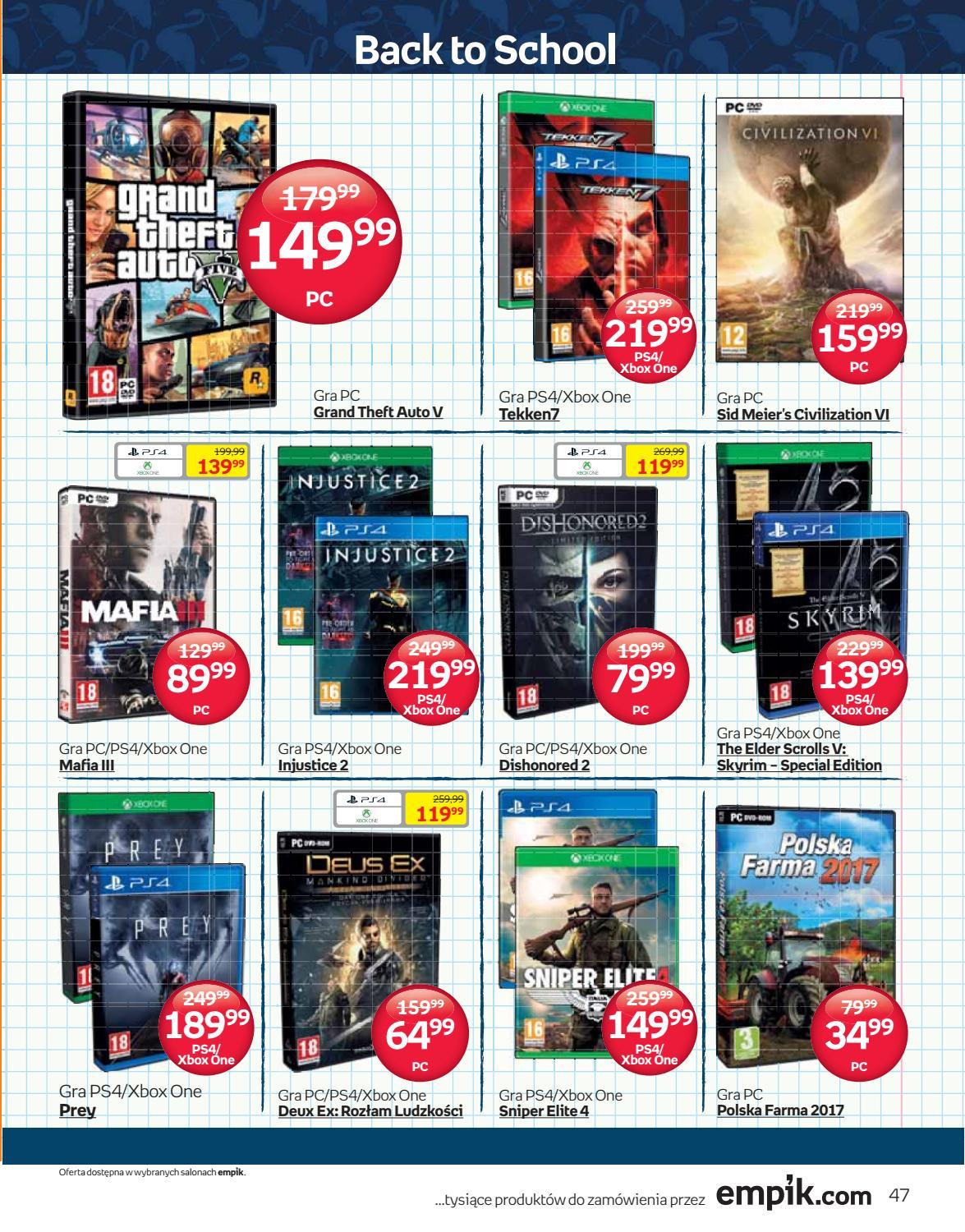 Gazetka promocyjna empik str. 47