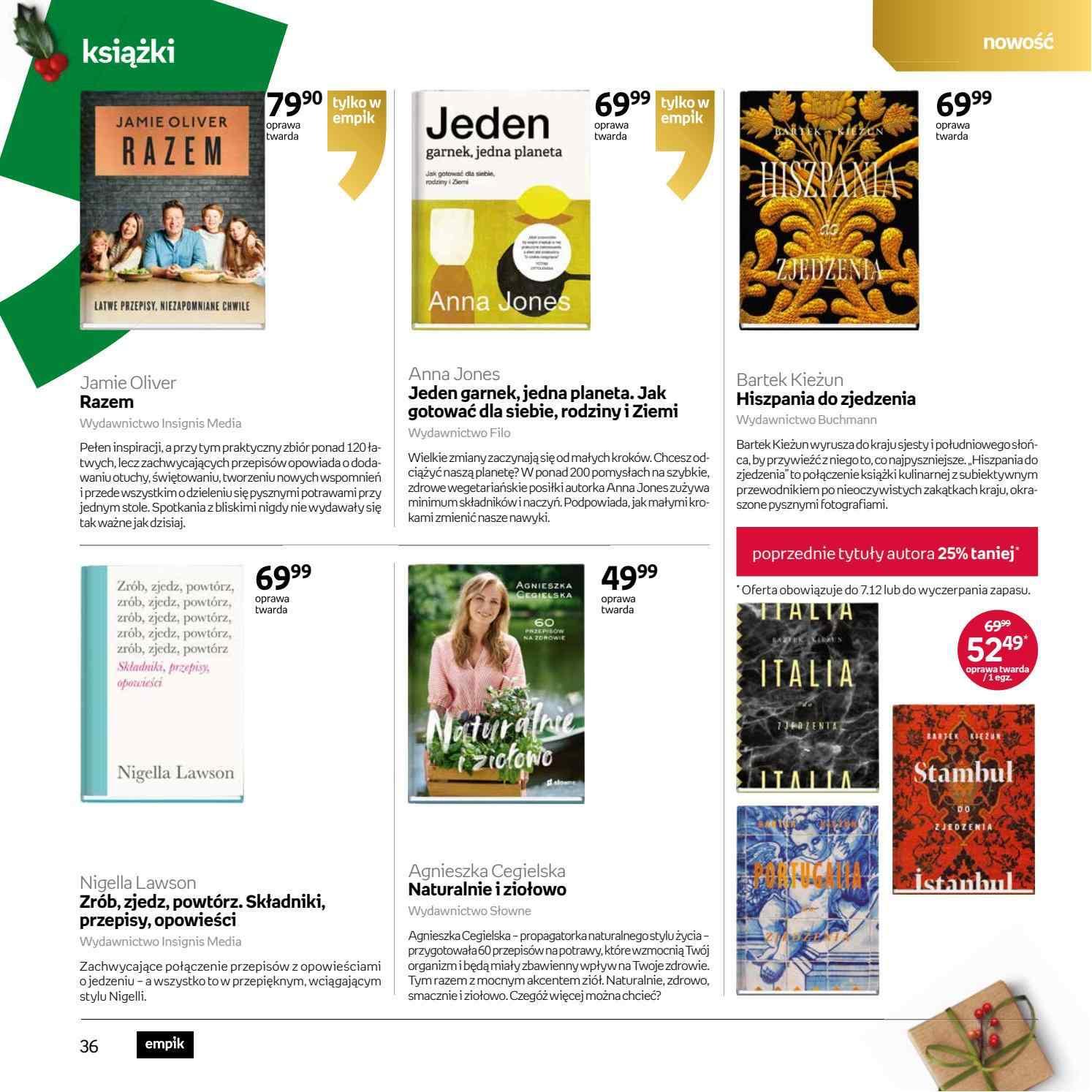 Gazetka promocyjna empik str. 36