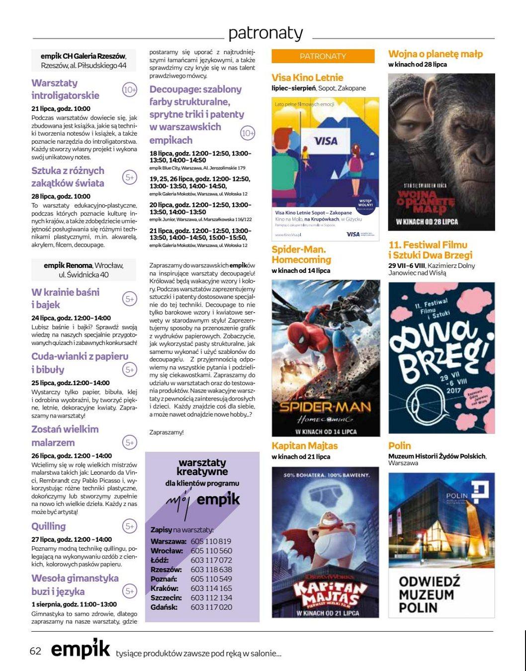 Gazetka promocyjna empik str. 62