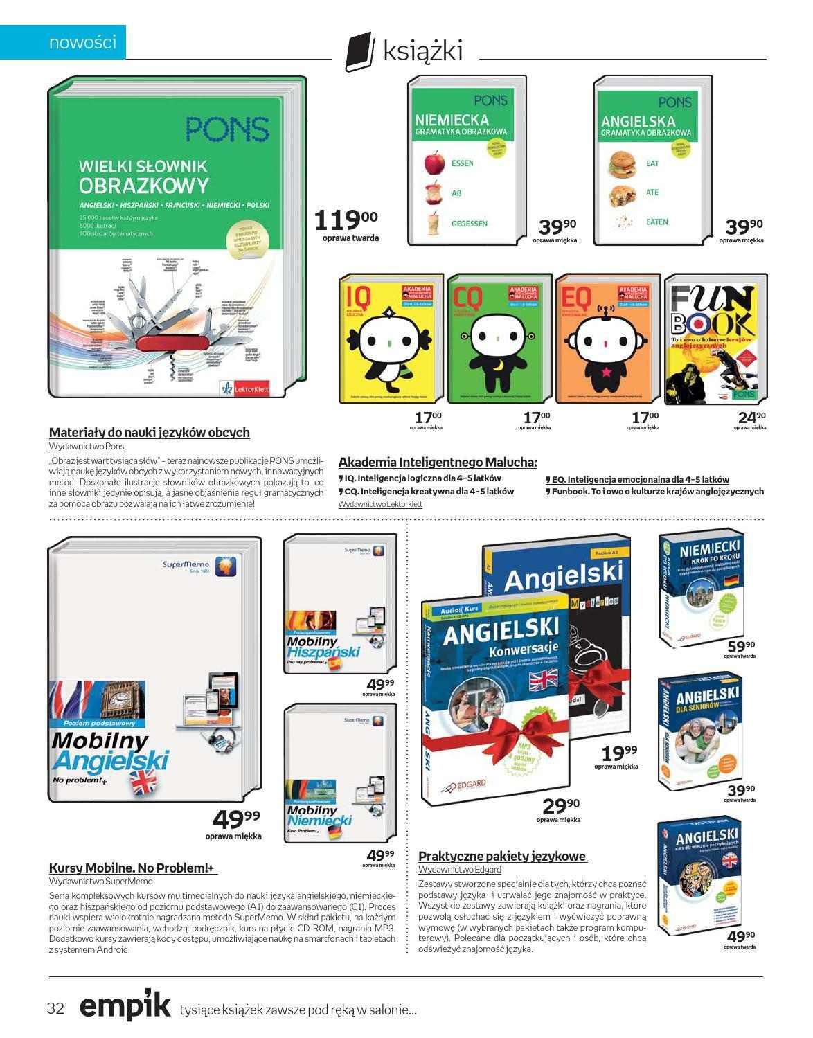 Gazetka promocyjna empik str. 32