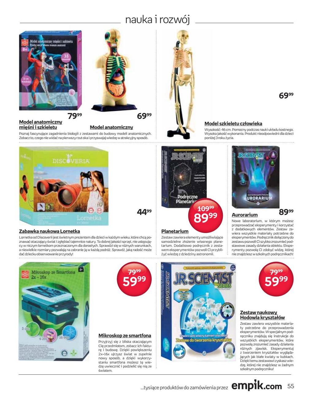 Gazetka promocyjna empik str. 55