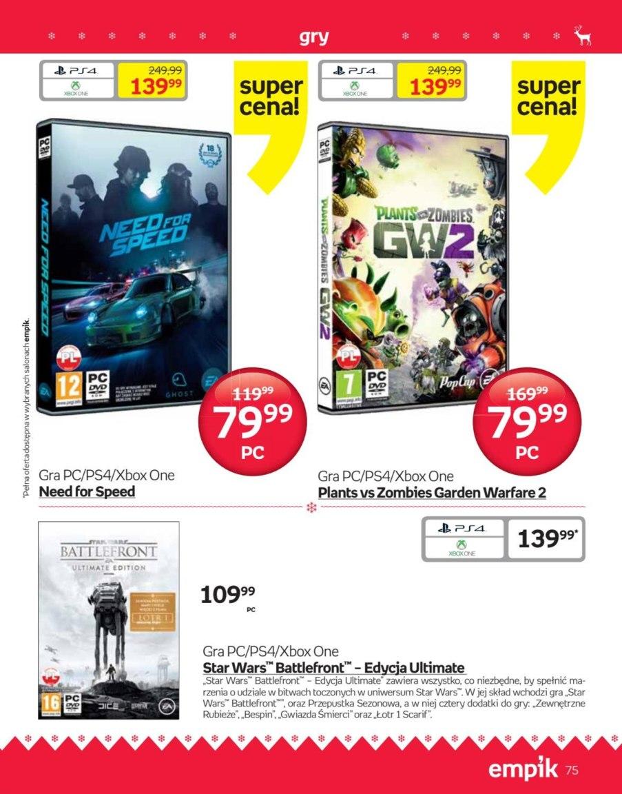 Gazetka promocyjna empik str. 75