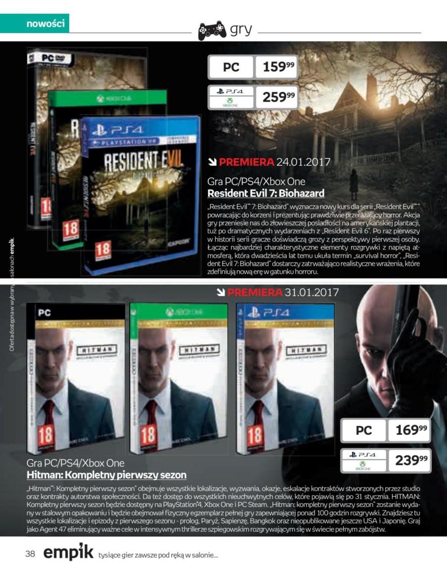 Gazetka promocyjna empik str. 38