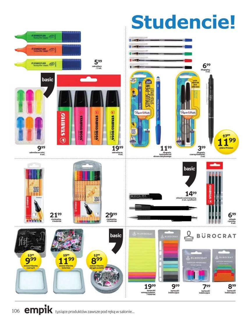 Gazetka promocyjna empik str. 106