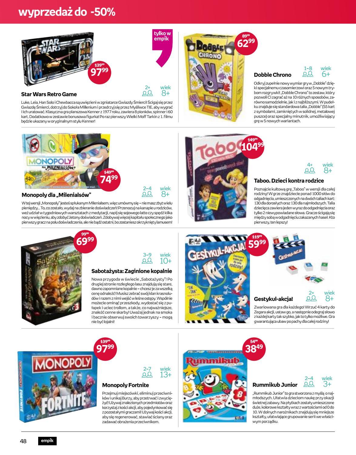 Gazetka promocyjna empik str. 48
