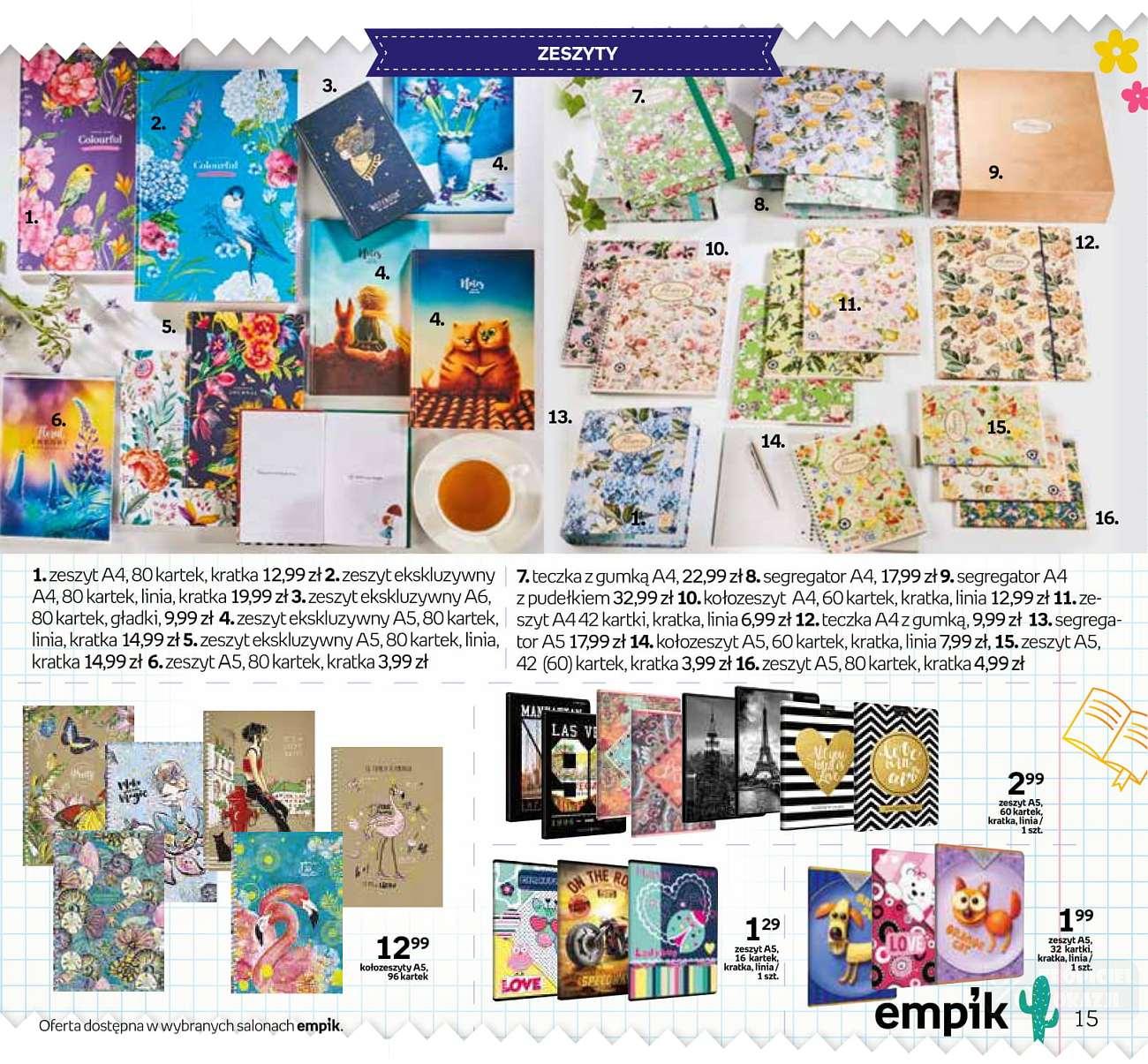 Gazetka promocyjna empik str. 15