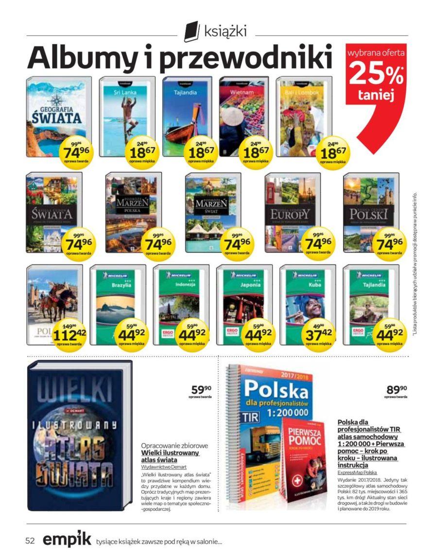 Gazetka promocyjna empik str. 52