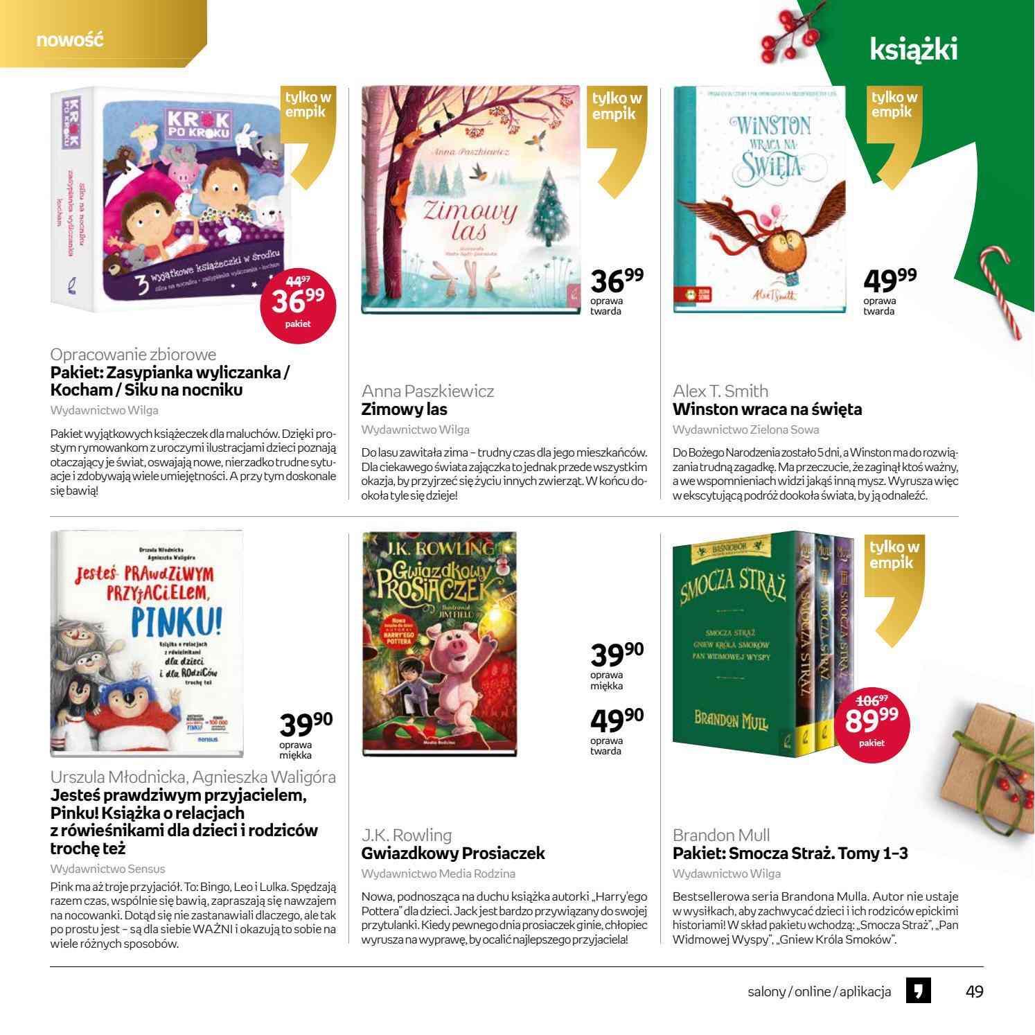 Gazetka promocyjna empik str. 49