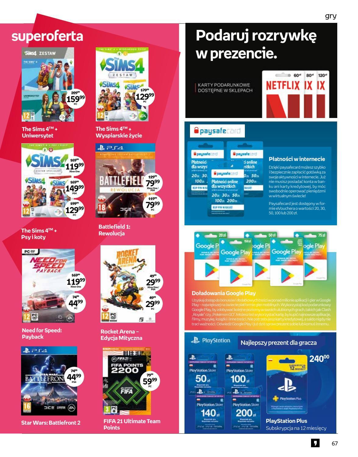 Gazetka promocyjna empik str. 67