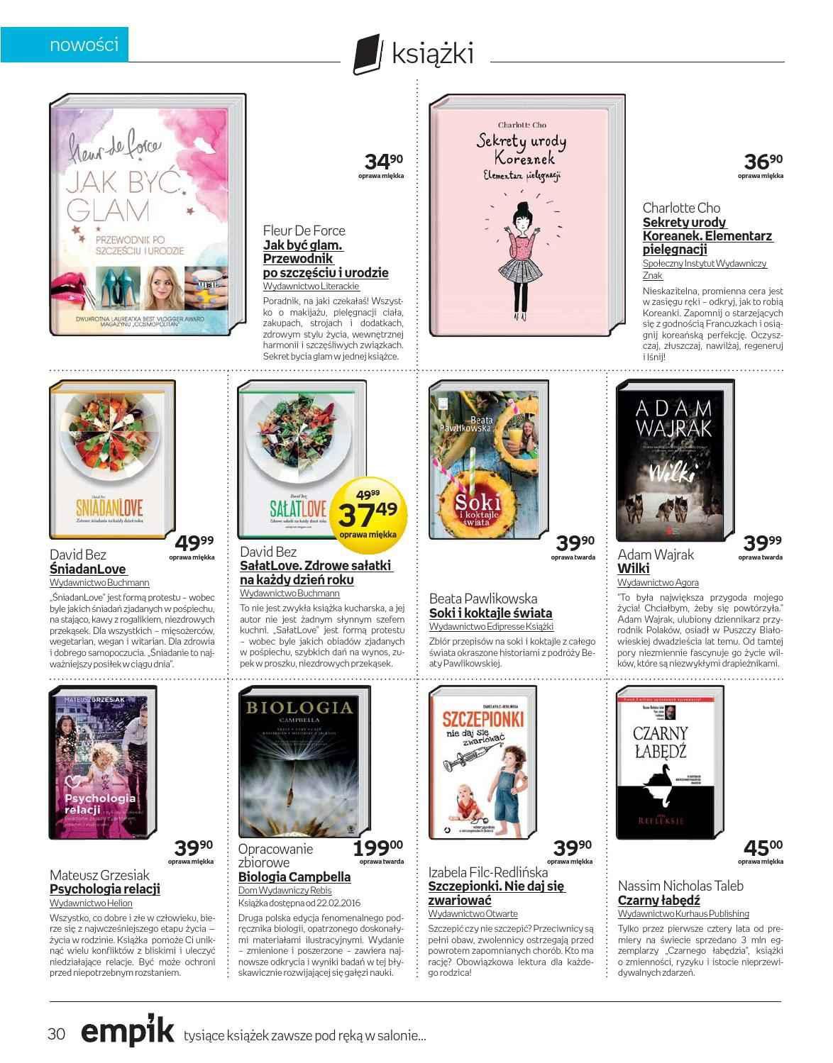Gazetka promocyjna empik str. 30