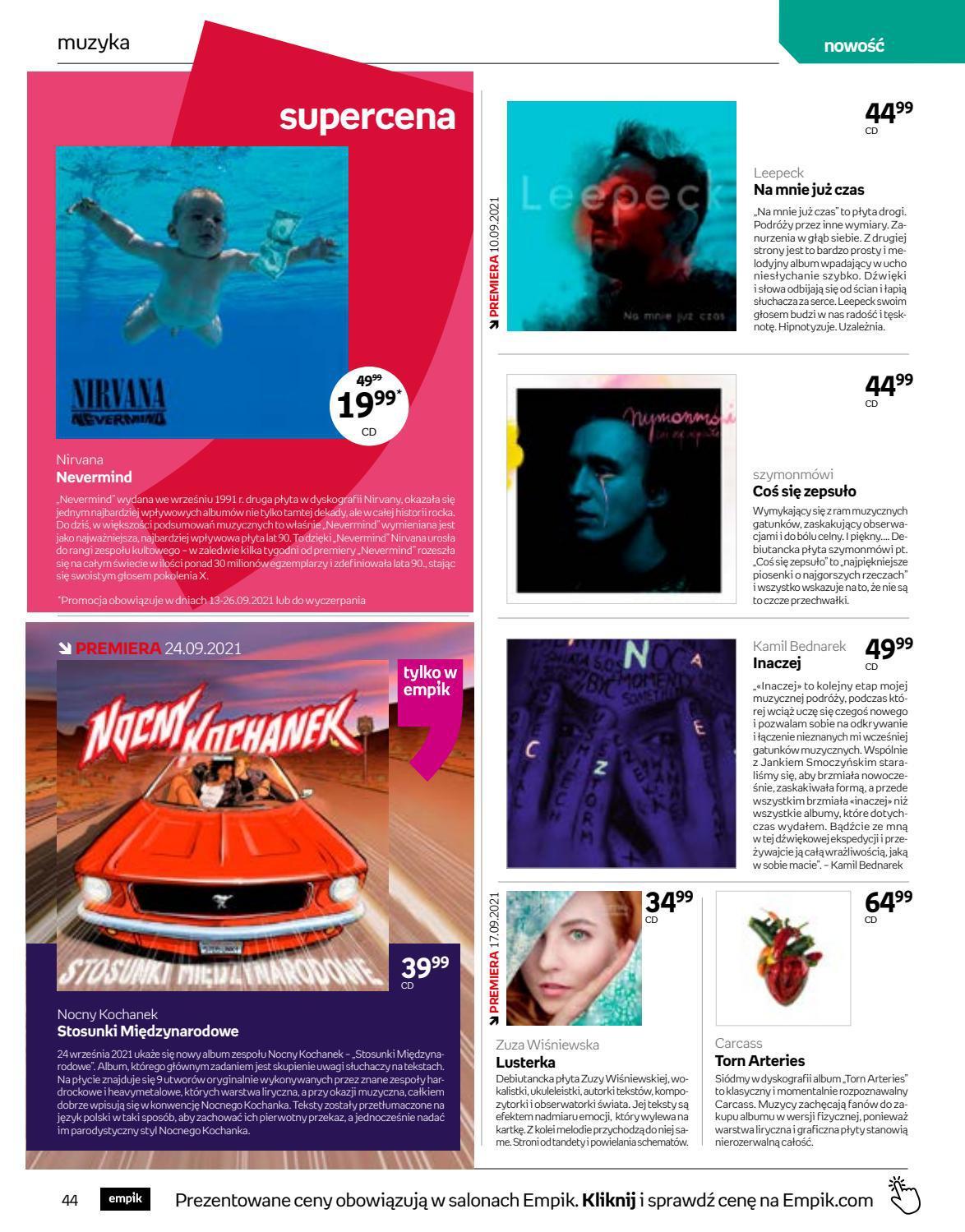 Gazetka promocyjna empik str. 44