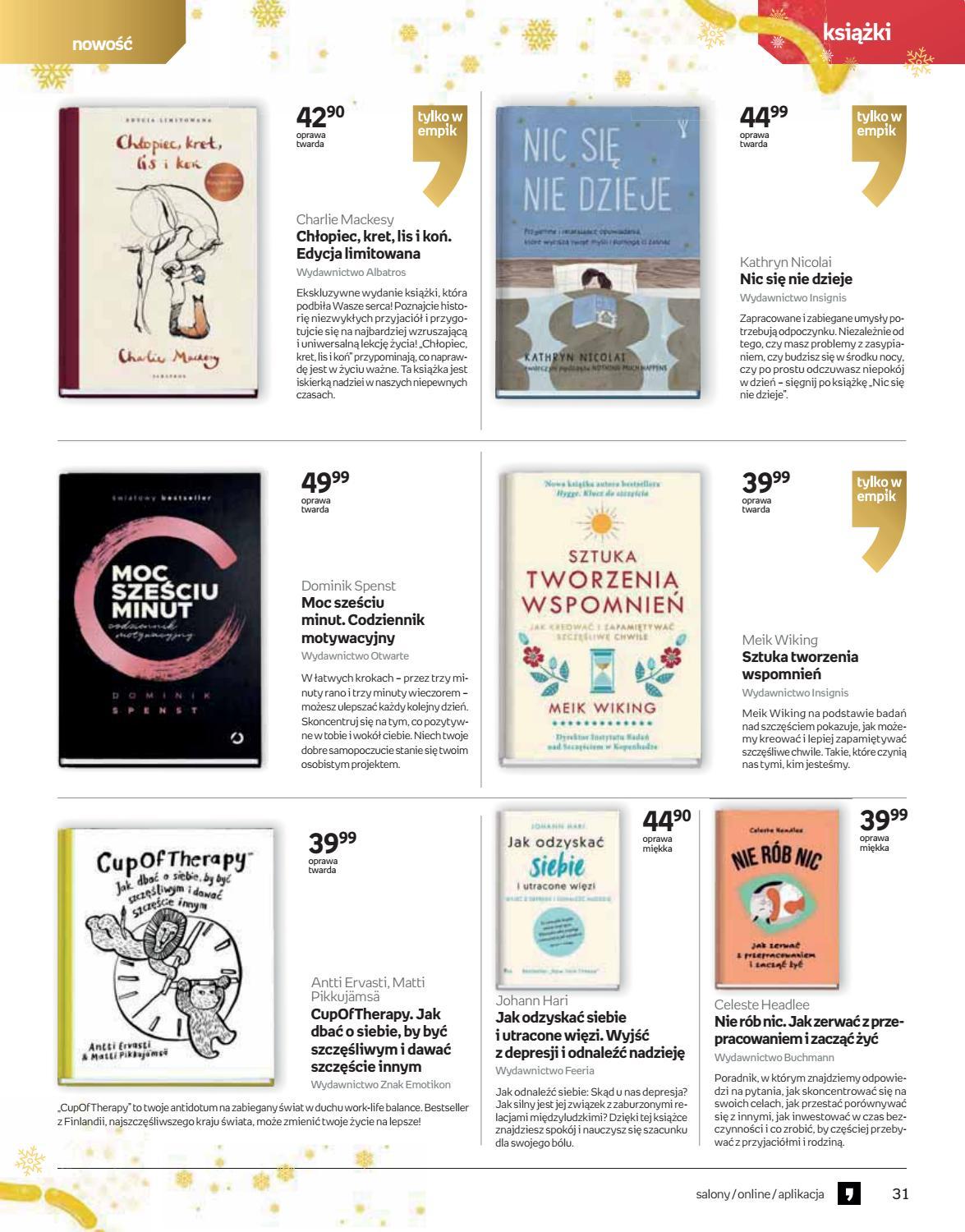 Gazetka promocyjna empik str. 31