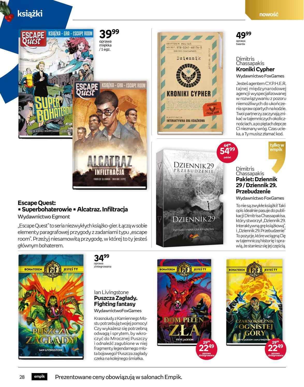 Gazetka promocyjna empik str. 30