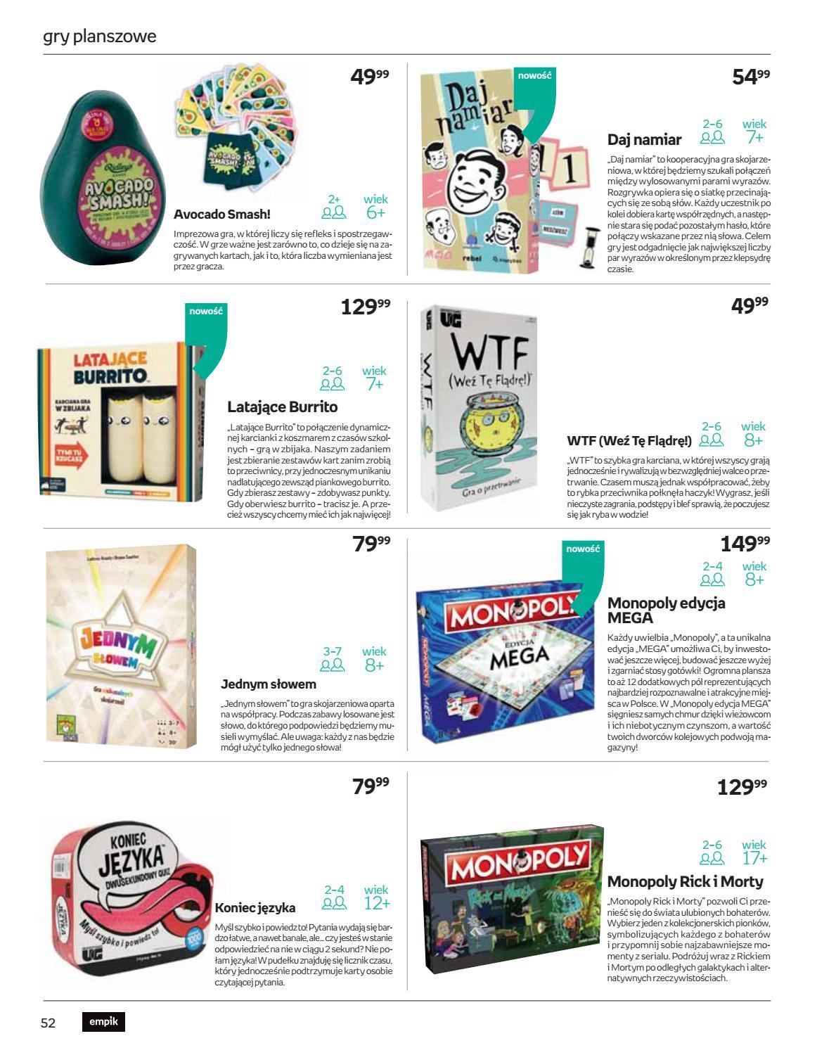 Gazetka promocyjna empik str. 52