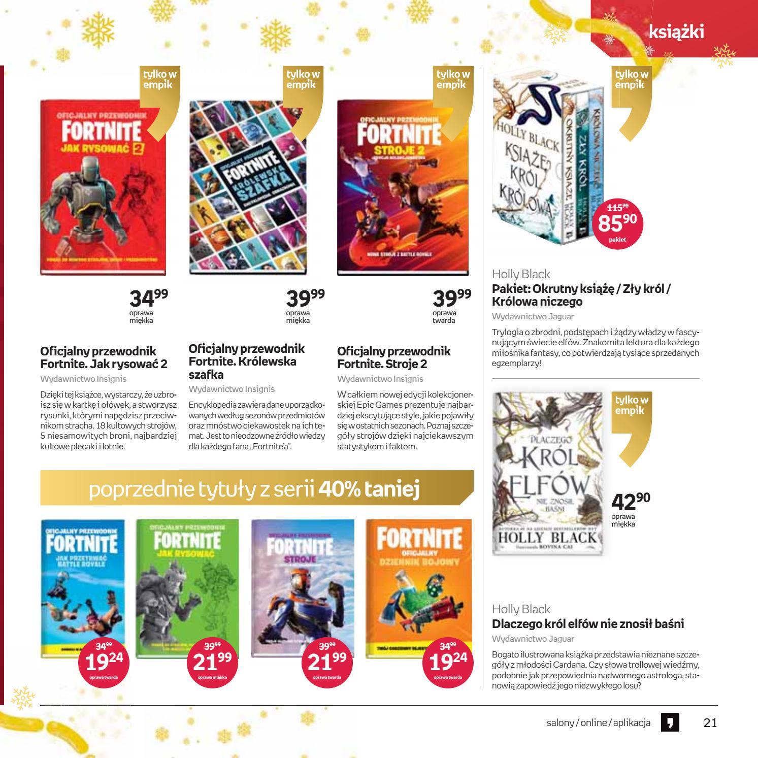 Gazetka promocyjna empik str. 21