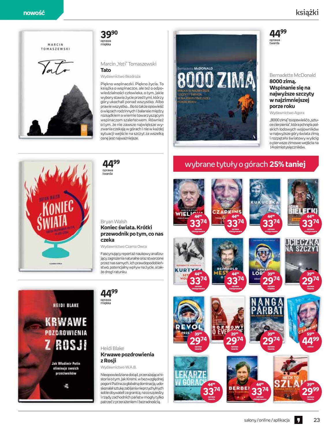 Gazetka promocyjna empik str. 23