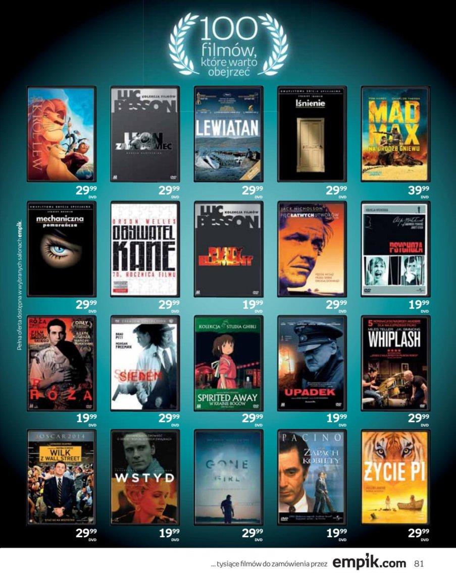 Gazetka promocyjna empik str. 81