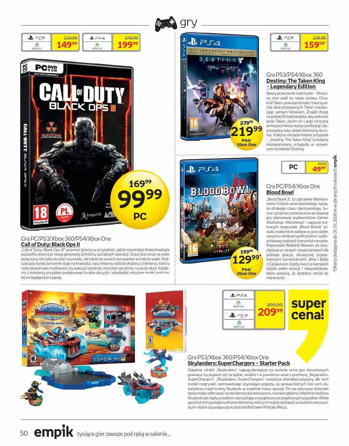 Gazetka promocyjna empik str. 50