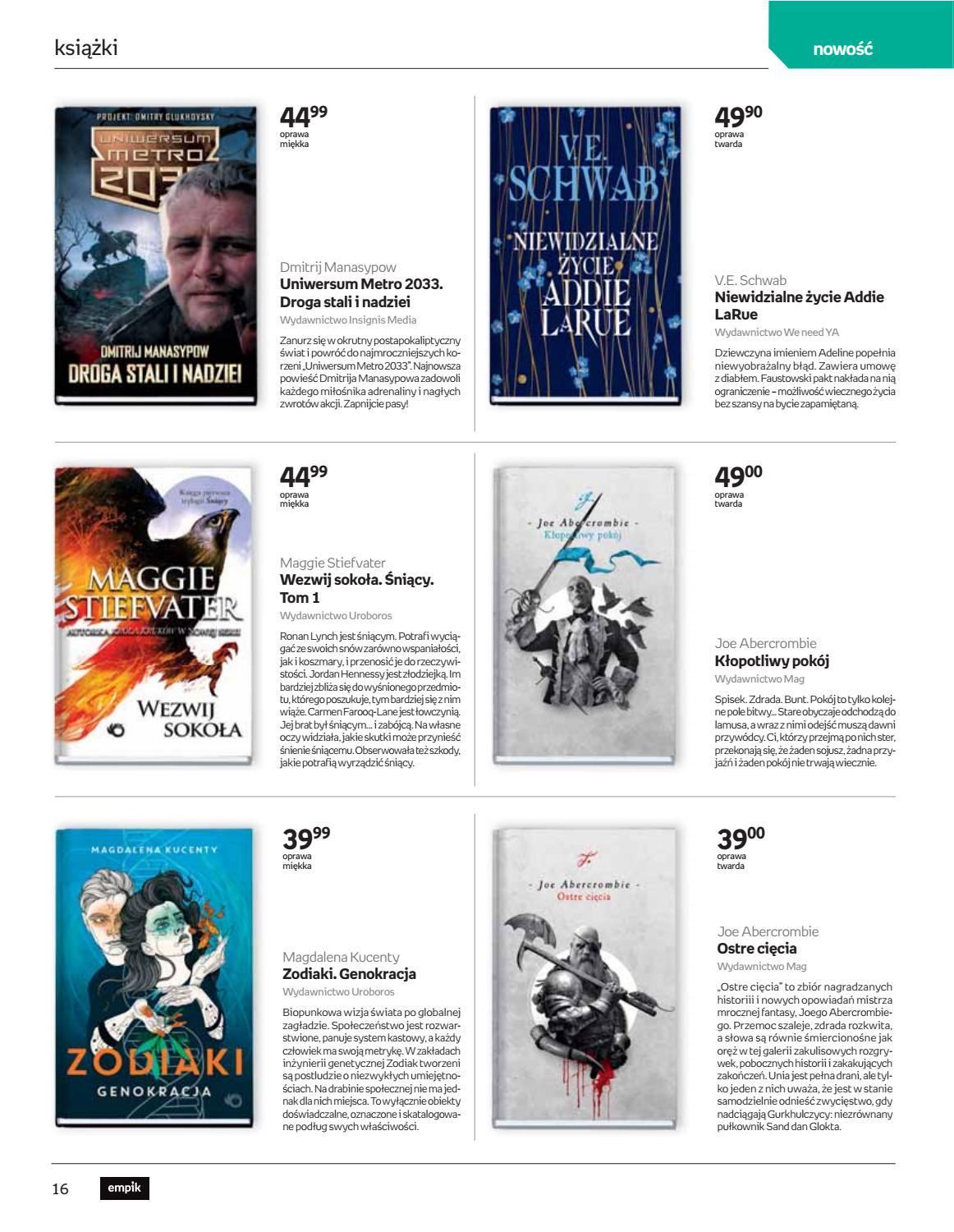 Gazetka promocyjna empik str. 16