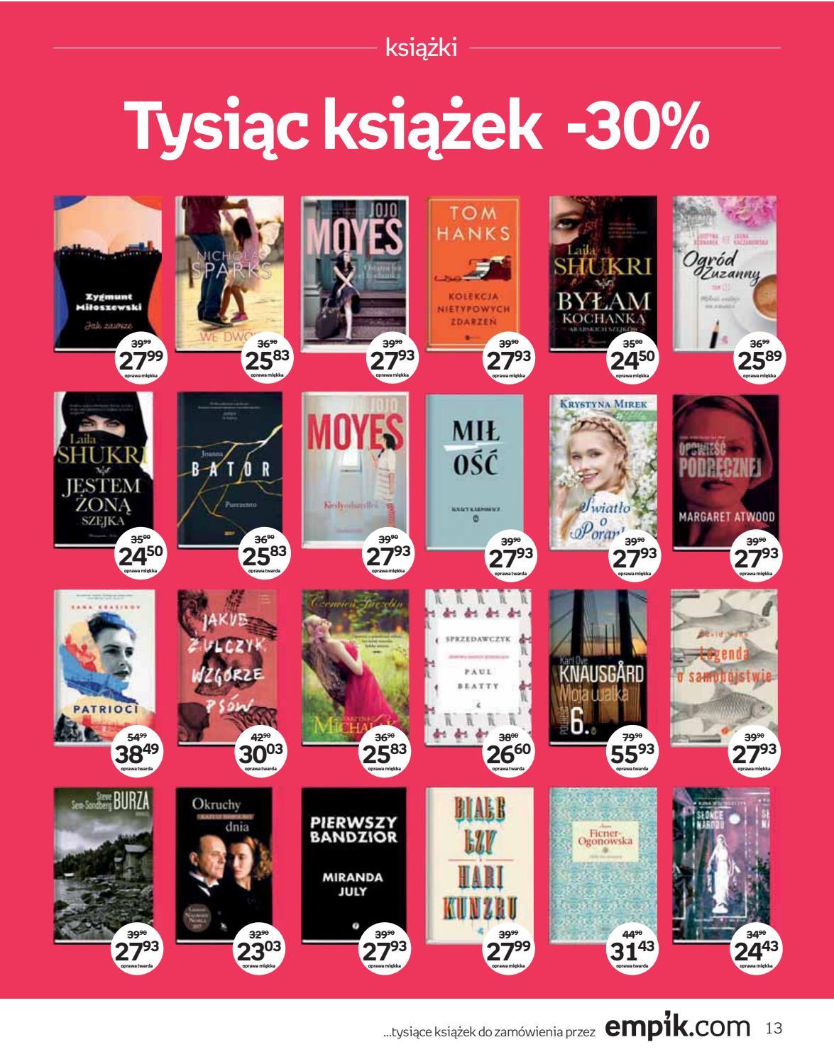 Gazetka promocyjna empik str. 13