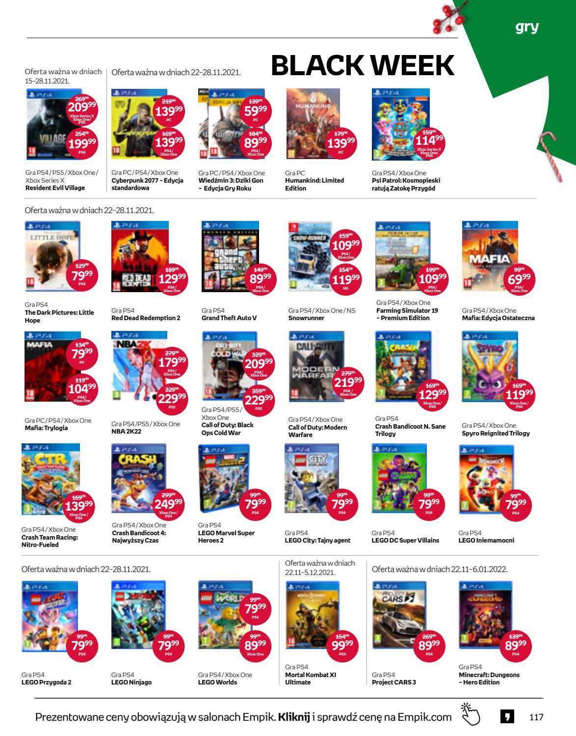 Gazetka promocyjna empik str. 117