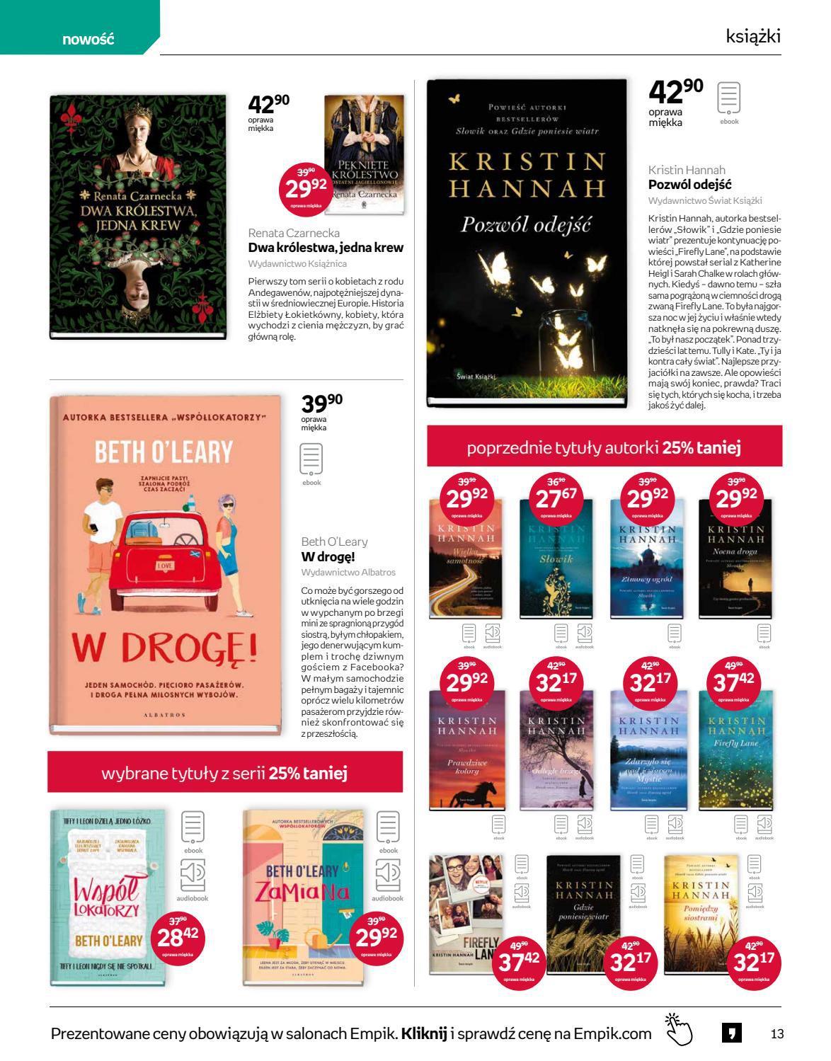 Gazetka promocyjna empik str. 13