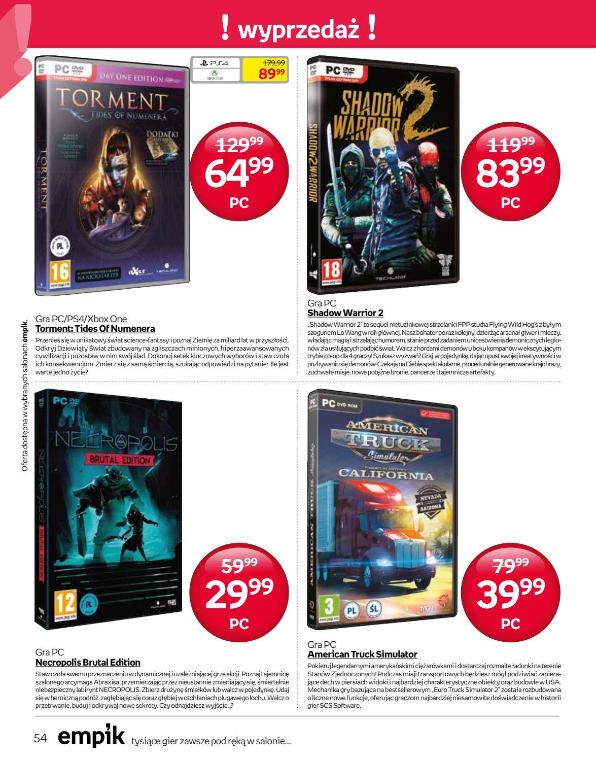 Gazetka promocyjna empik str. 54