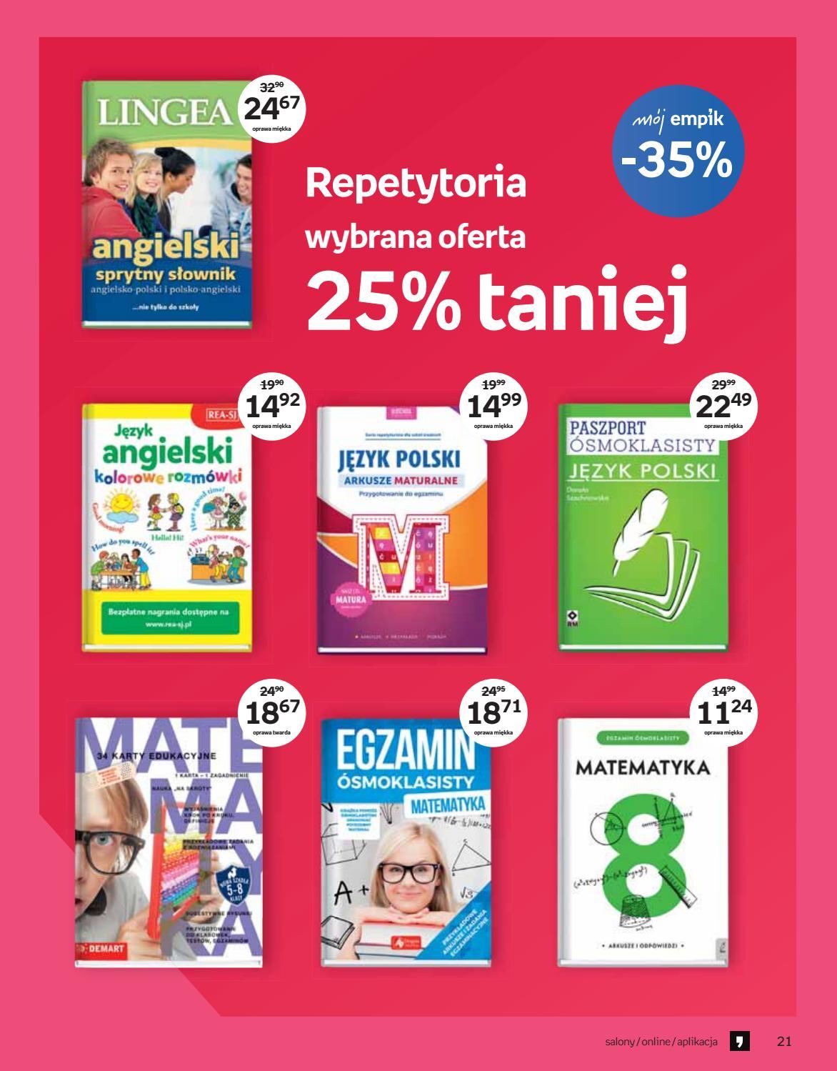 Gazetka promocyjna empik str. 21