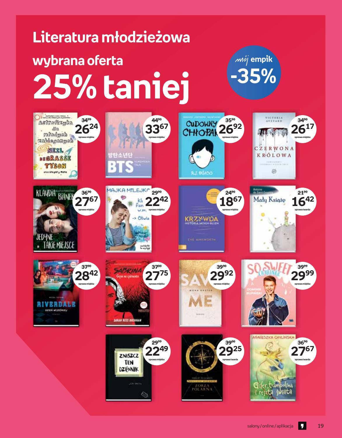 Gazetka promocyjna empik str. 19