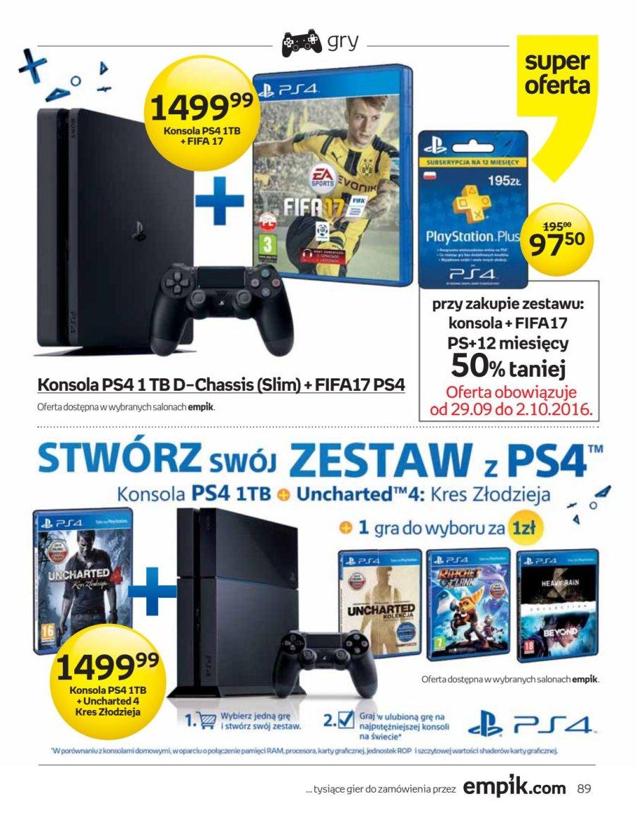 Gazetka promocyjna empik str. 89